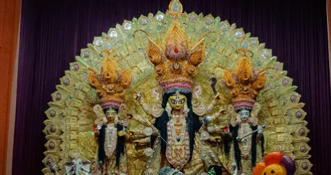 Durga idol