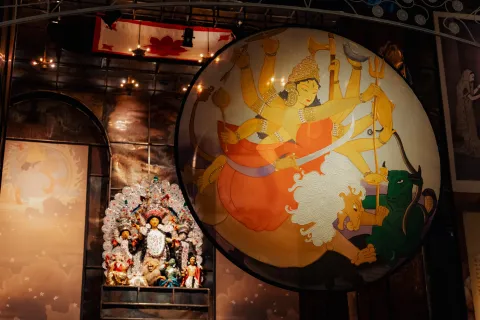 Santoshpur Lake pally