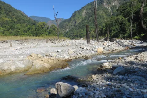 The Jayanti Riverbed 
