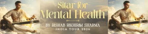 Sitar for Mental Health by Rishab Rikhiram Sharma – India Tour 2026 (Kolkata)