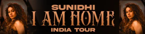 Sunidhi Chauhan – I Am Home India Tour 2025–26 | Kolkata