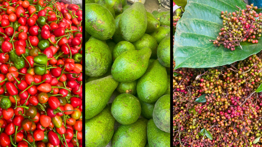 <p>Similar food and fresh produce offerings at the Kalimpong Gorkhey Haat. (Pictures by Doma Wang)</p>