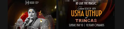 Re-Live the Magic: Jam Session with Usha Uthup