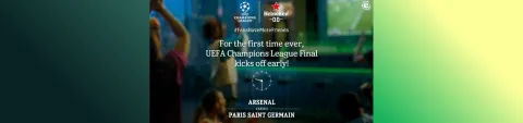 Screening of UEFA Champions League | Finals Fan Park Kolkata – Arsenal vs PSG | Heineken 0.0