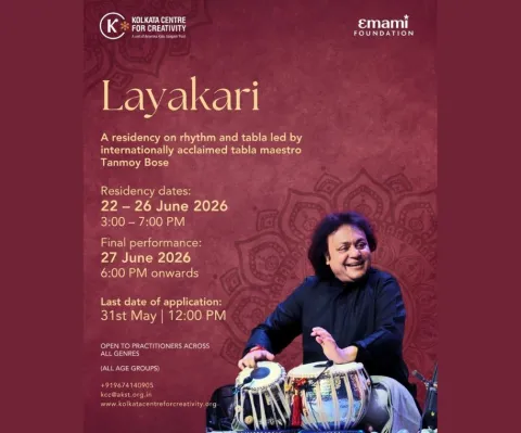 Layakari – Rhythm & Tabla Residency with Tanmoy Bose