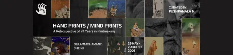 Hand Prints / Mind Prints by Gulammohammed Sheikh