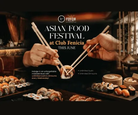 Asian Food Festival at Club Fenicia