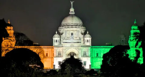 Tricolor banner