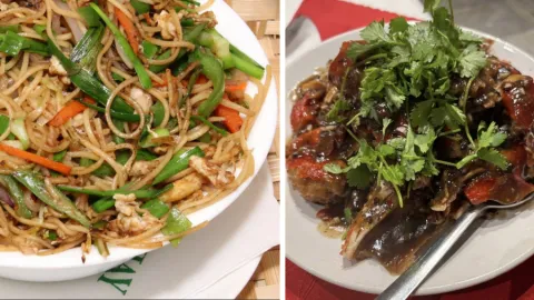 Chowmein Chilli Chicken